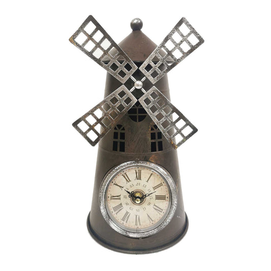 Windmill Shaped Table Clock