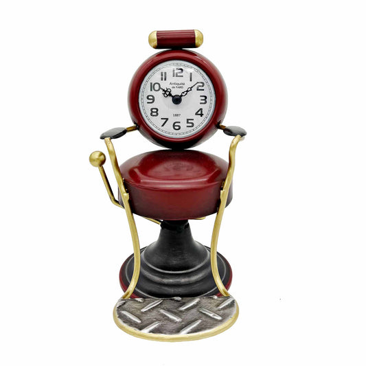Barber Chair Table Clock