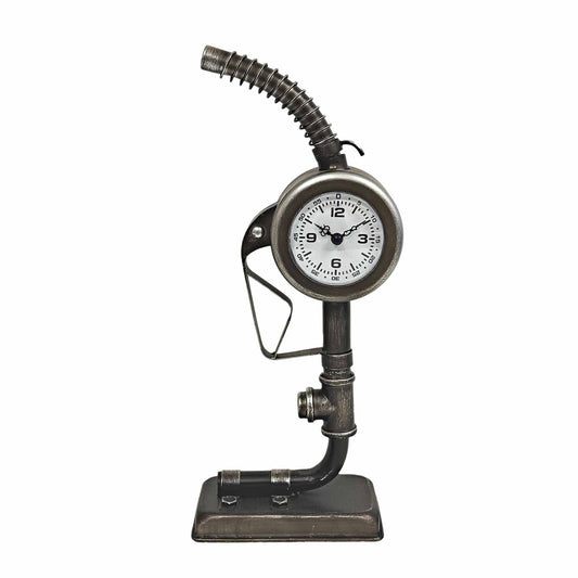 Vintage Look Gas Nozzle Table Clock