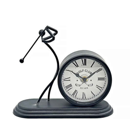 Golfer Table Clock