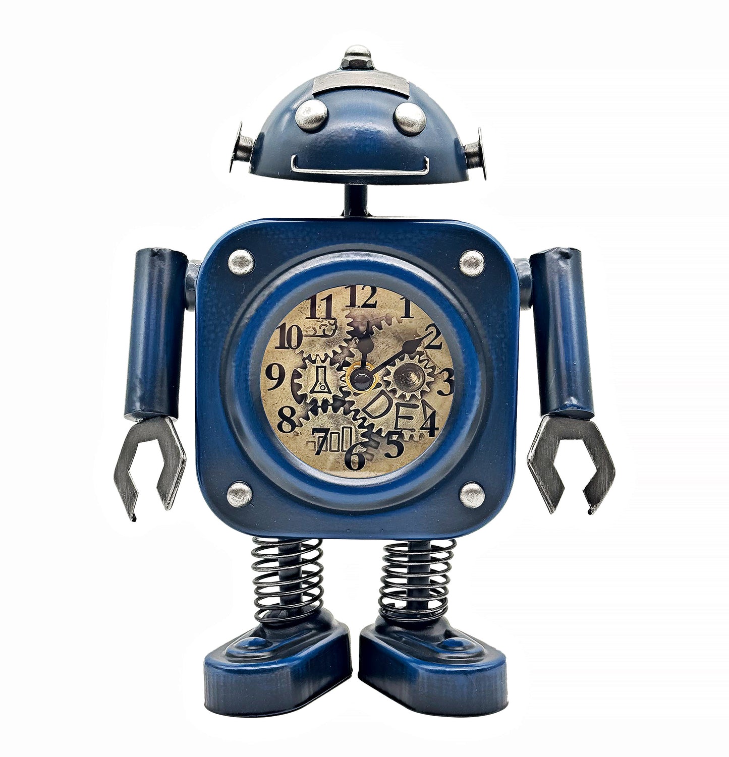 Spring Leg Robot Table Clock
