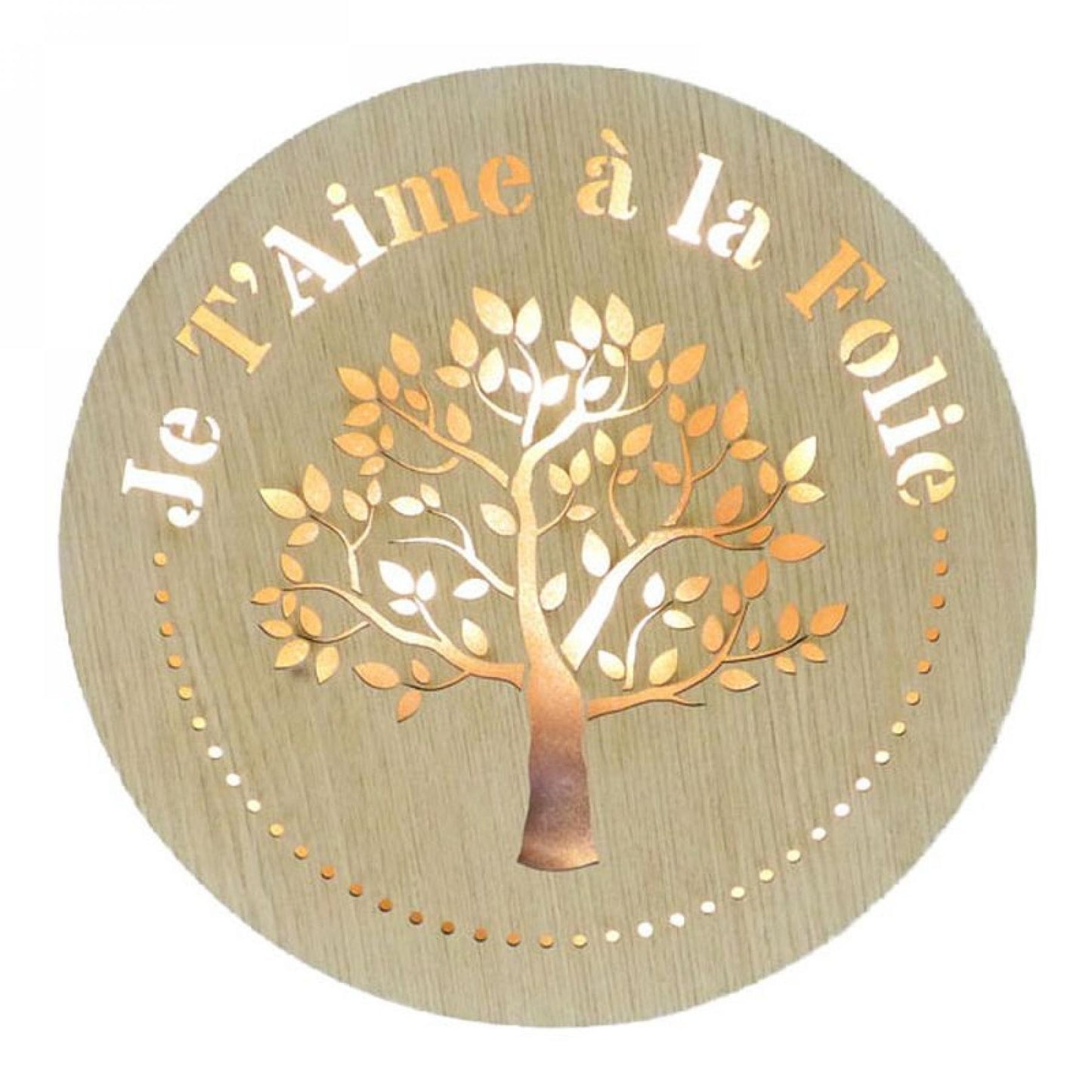 Tree Of Life - Je T’Aime À La Folie Plaque