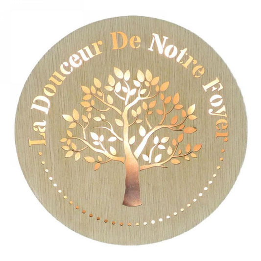 Tree Of Life - La Douceur De Notre Foyer Plaque