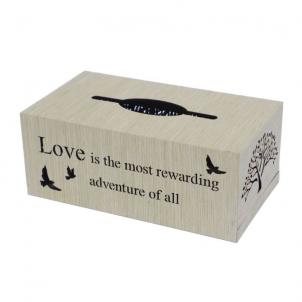 Love - With Saying Tissue Box Cover