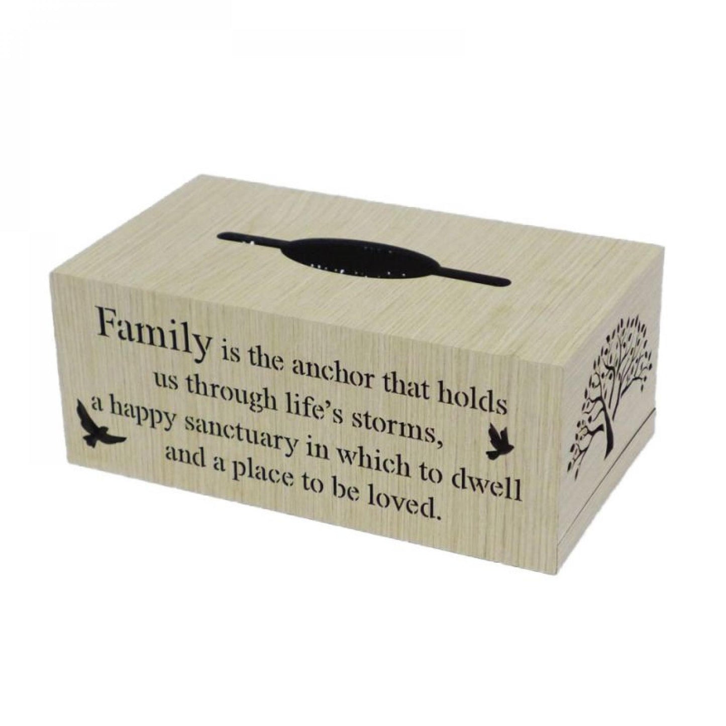 Family - With Saying Tissue Box Cover