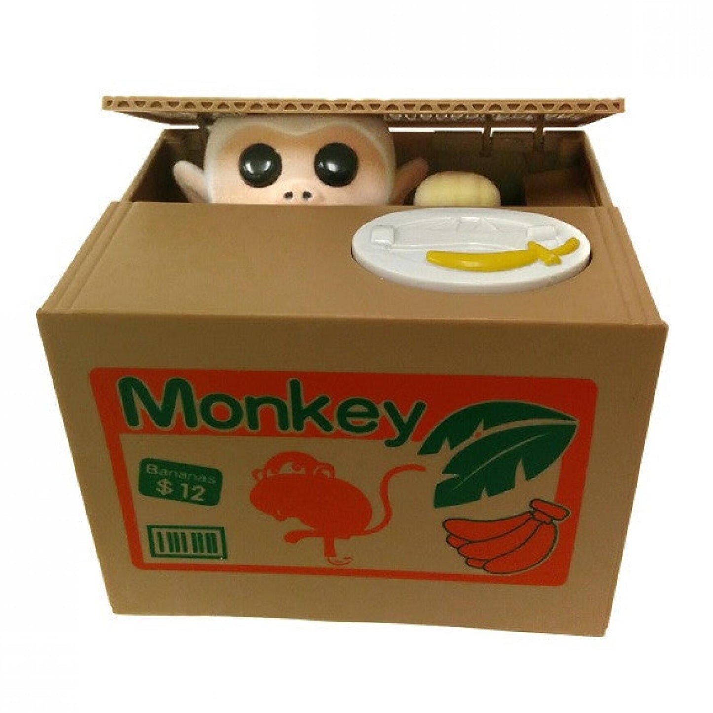 Monkey In A Box Piggy Bank