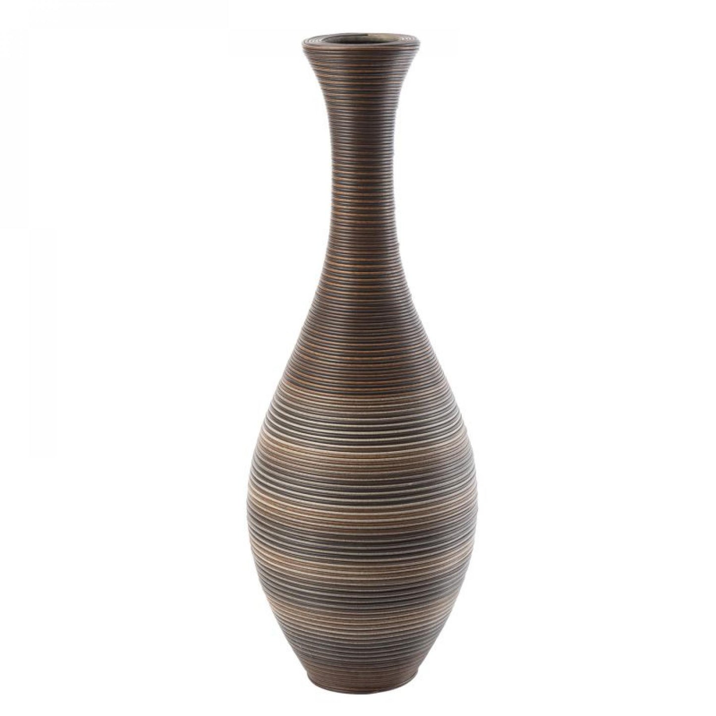 Browns Swirl Vase