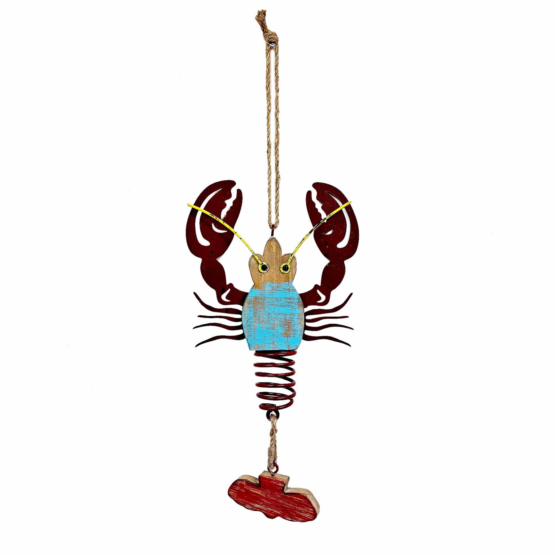 Lobster With Spring Hanging Decoration