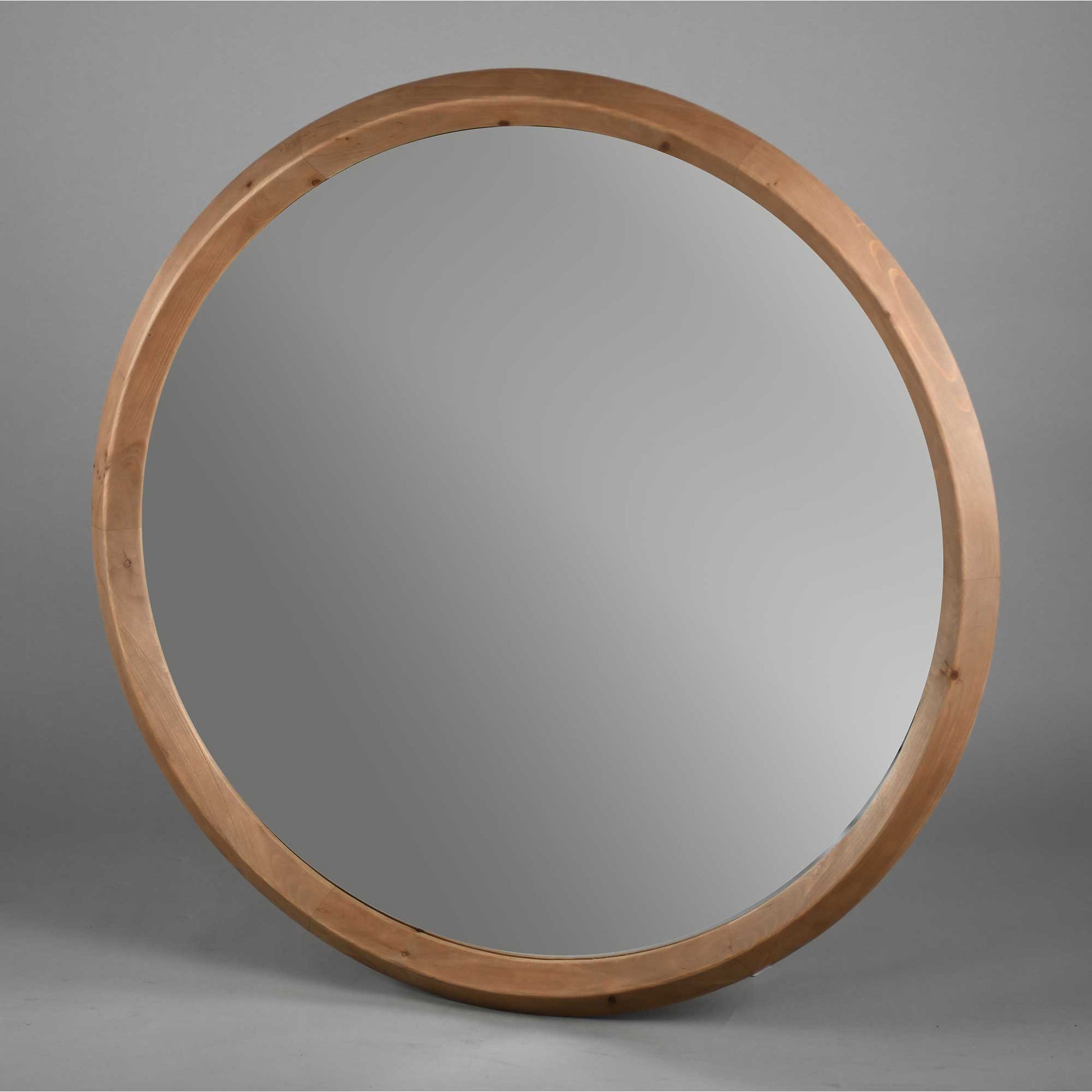 Round With Slim Frame Wall Mirror