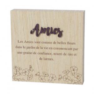 Amies - With Text Block Sign