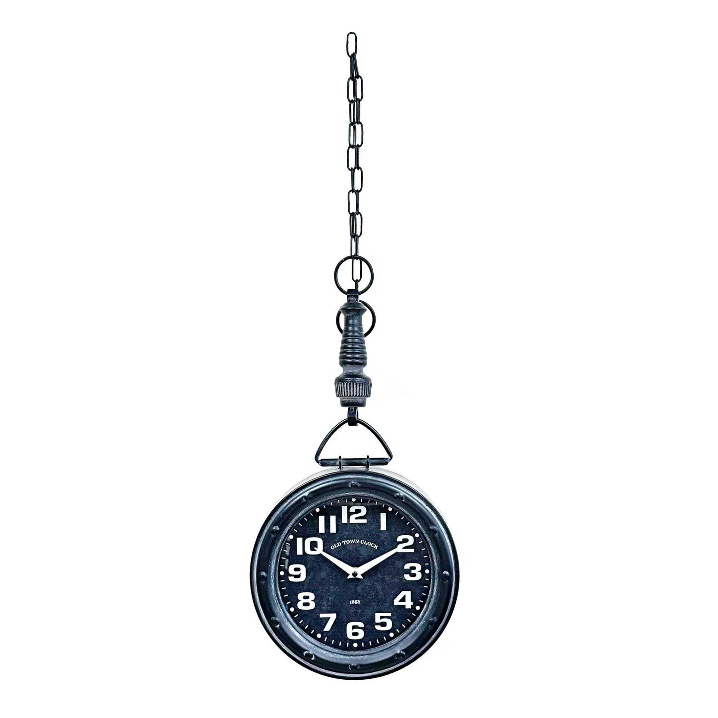 Hanging Stopwatch Look Clock