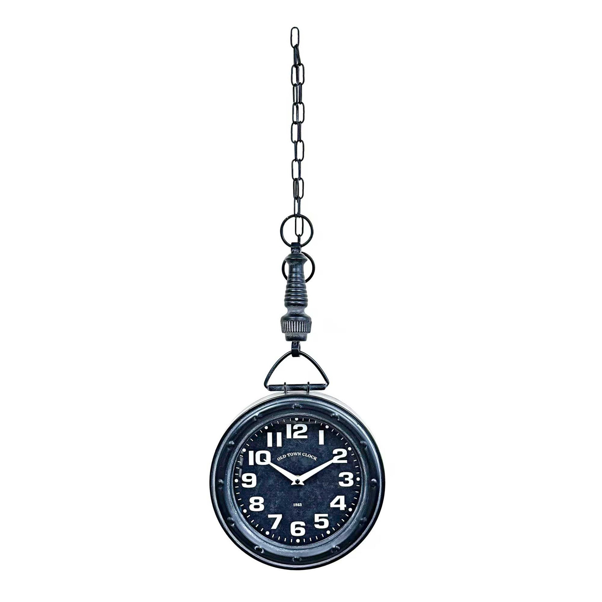 Hanging Stopwatch Look Clock