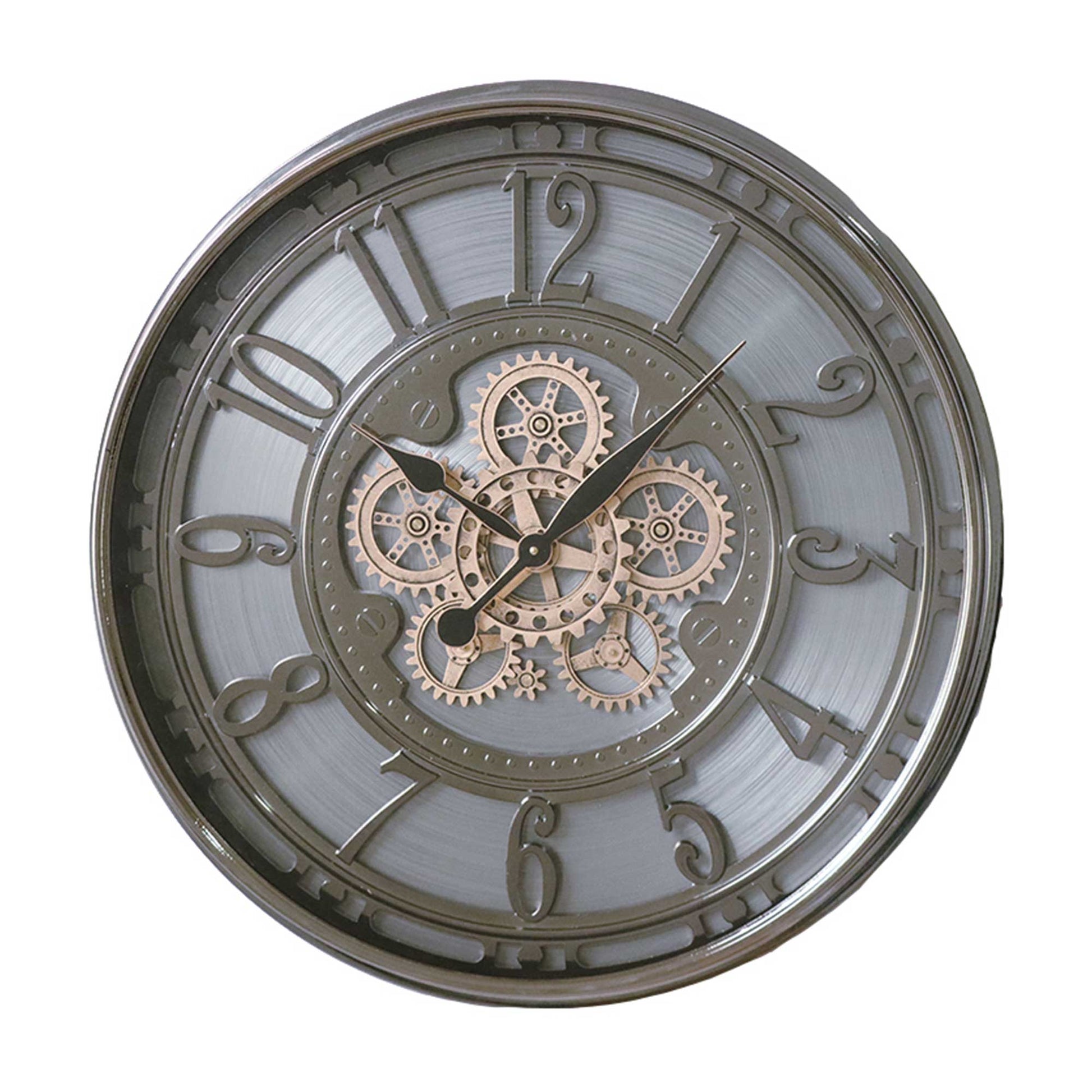 Moving Gears Wall Clock