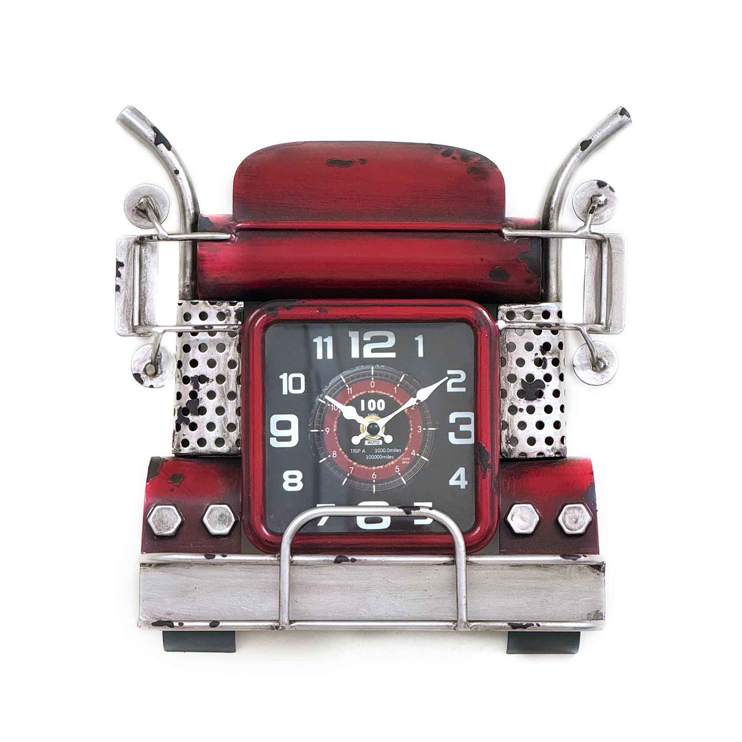 Semi Truck Front End Wall Clock