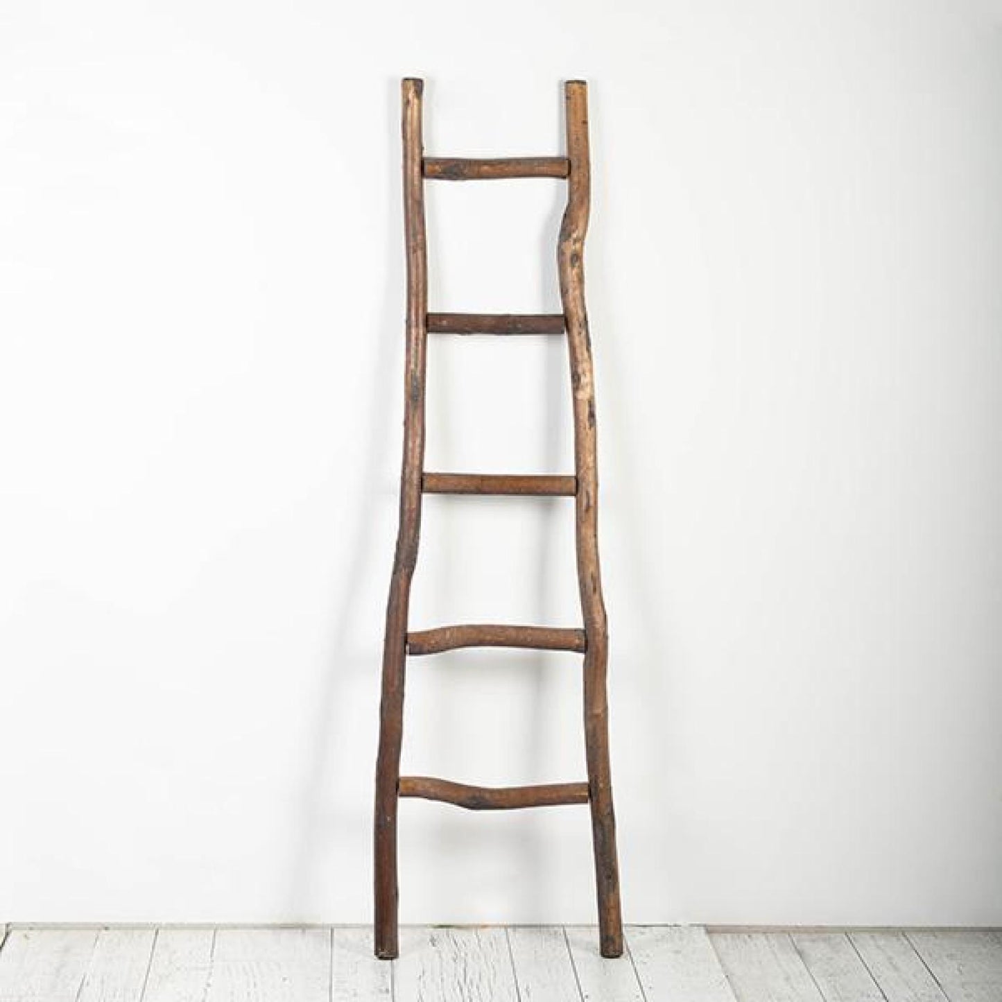 Wooden 5 Rung Ladder Decoration