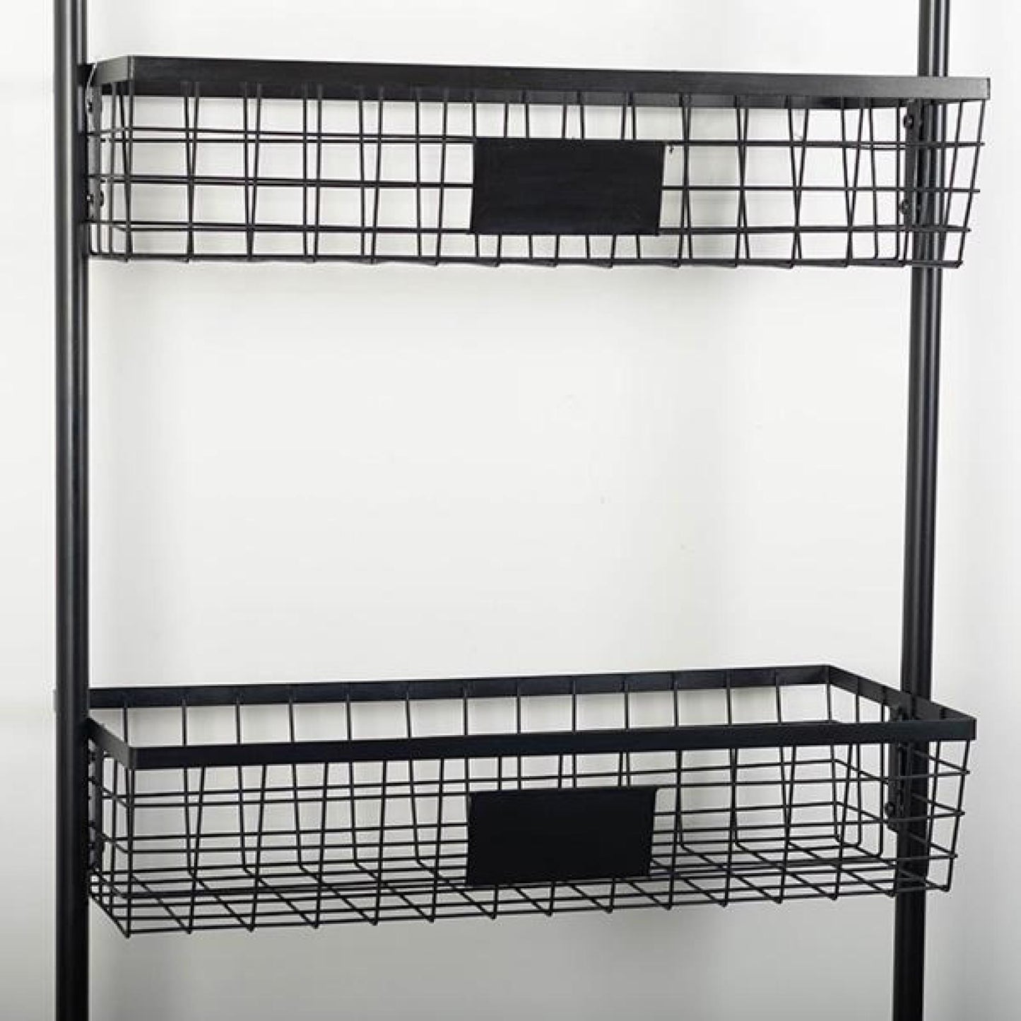 Metal With 4 Baskets Wall Shelf