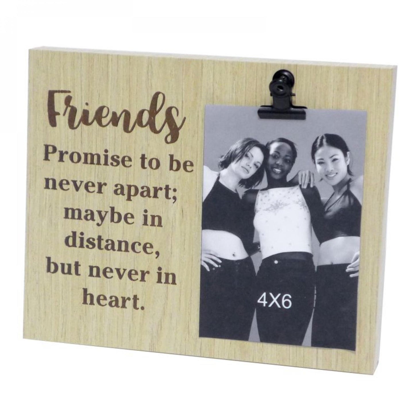 Text With Clip - Friends Photo Frame