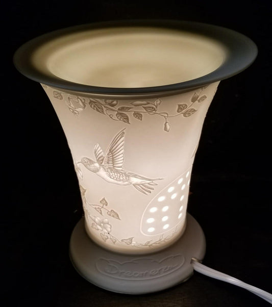 Wax Warmer- Hummingbird Candle Holder