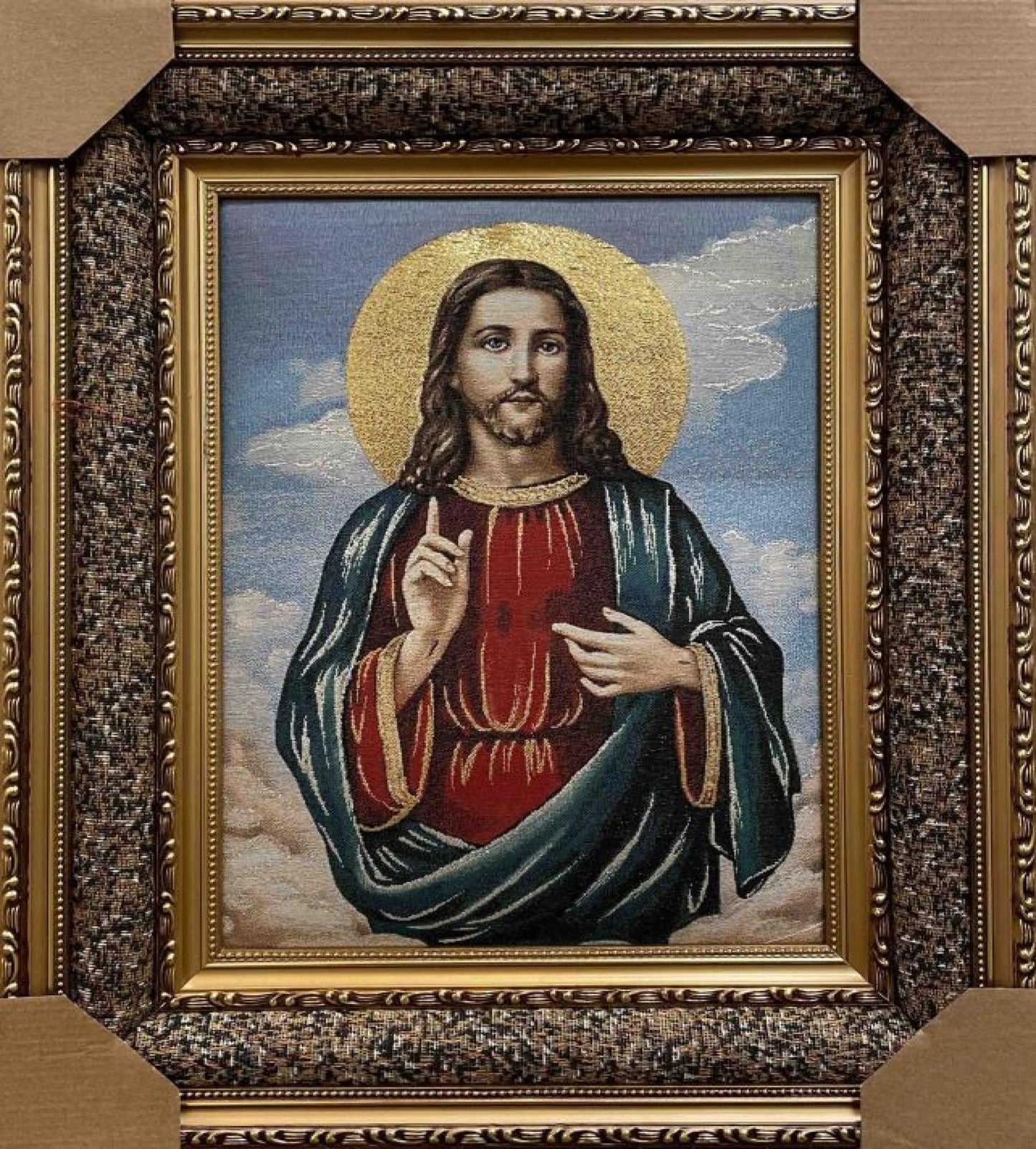 Jesus Framed Tapestry