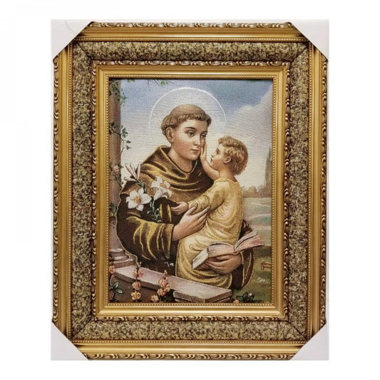 Saint Anthony  Framed Tapestry