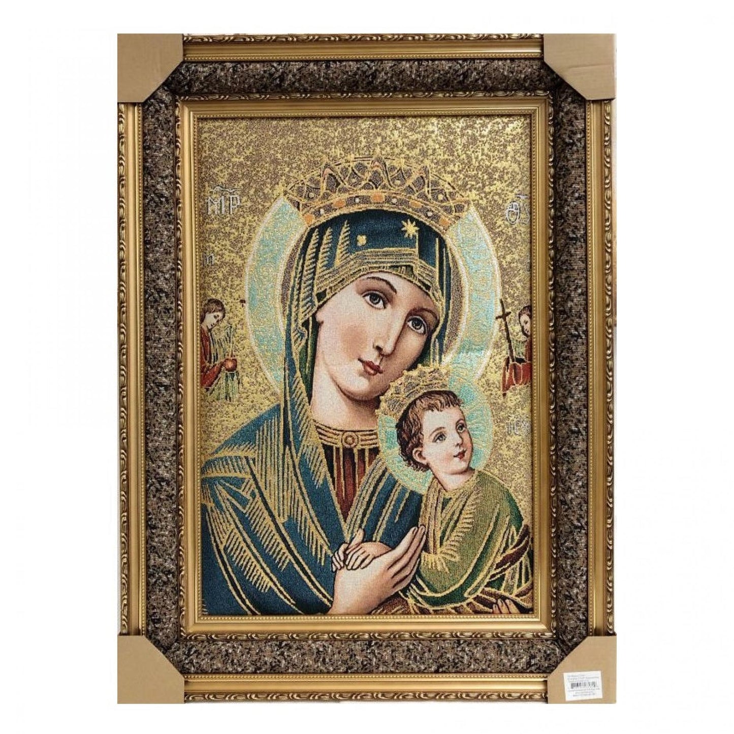 Perpetual Help Framed Tapestry