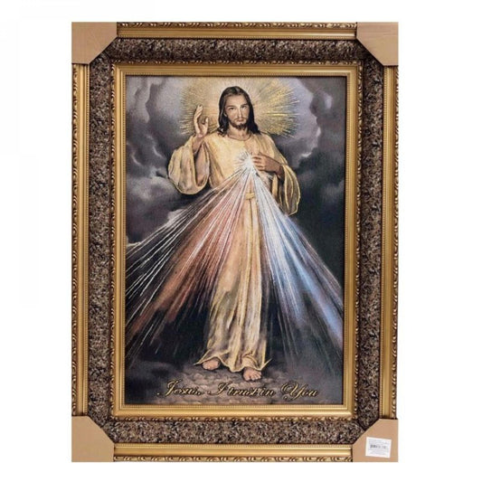 Divine Mercy Framed Tapestry