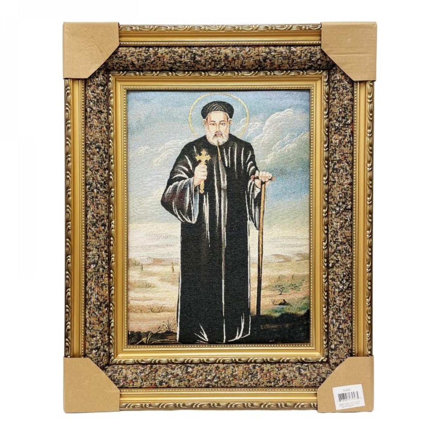 Saint Abraam Framed Tapestry