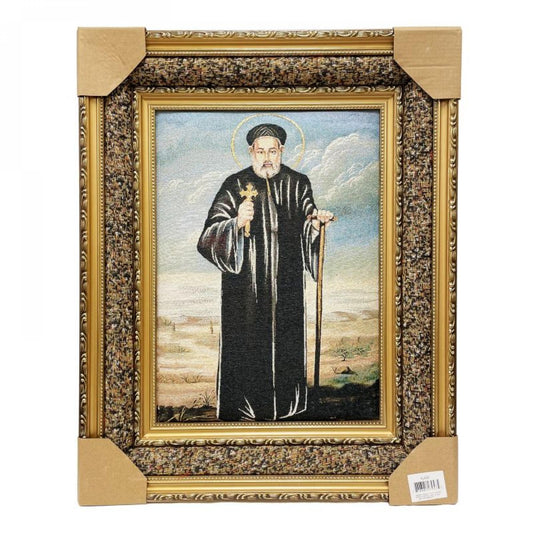 Saint Abraam Framed Tapestry