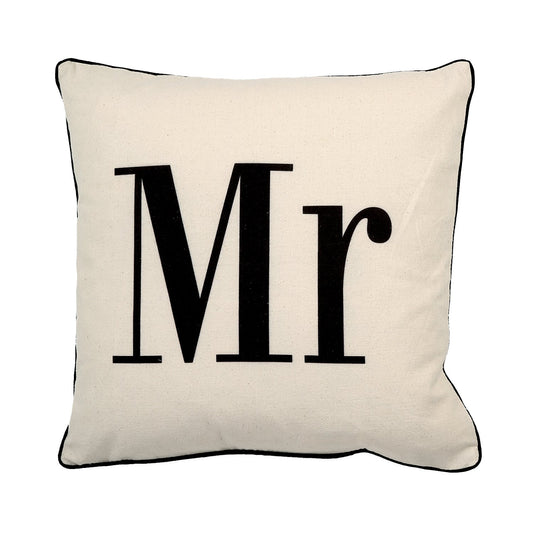 Mr With Feather Down Insert Pillow