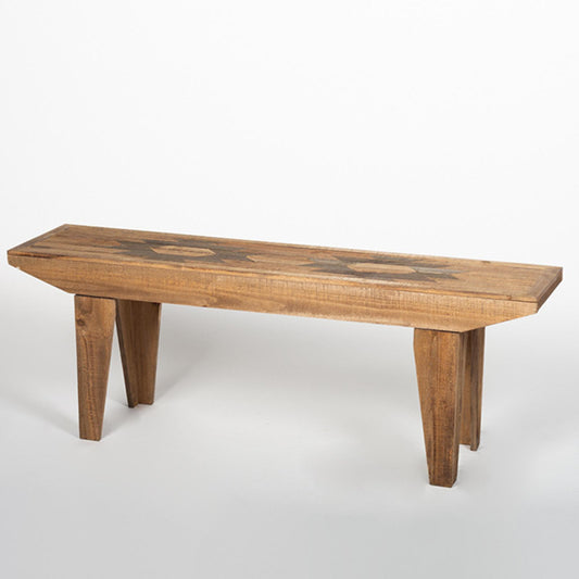 Brown Wooden Bench