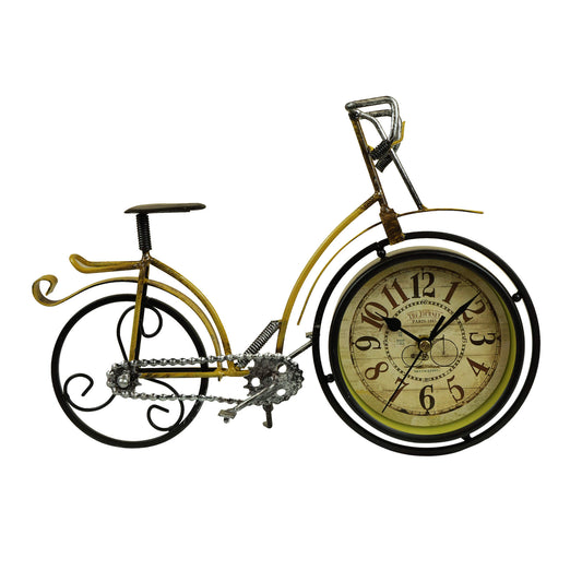 The Journey Paris Bicycle Table Clock